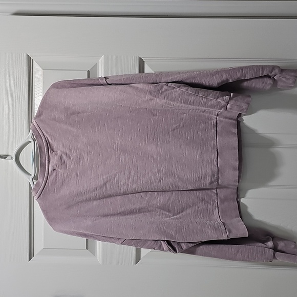 Lucky Brand Lilac Lace Sweatshirt - Picture 3 of 3